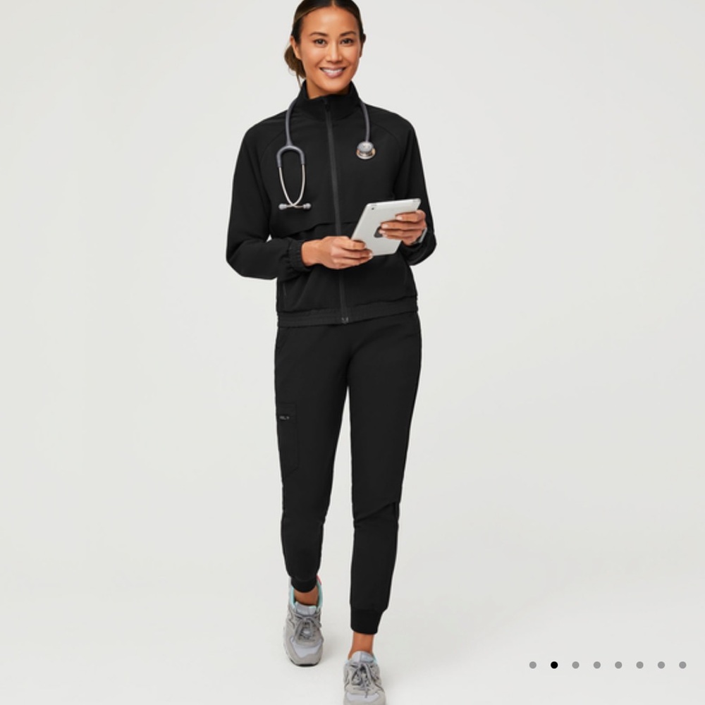 Figs Sydney Scrub Jacket
